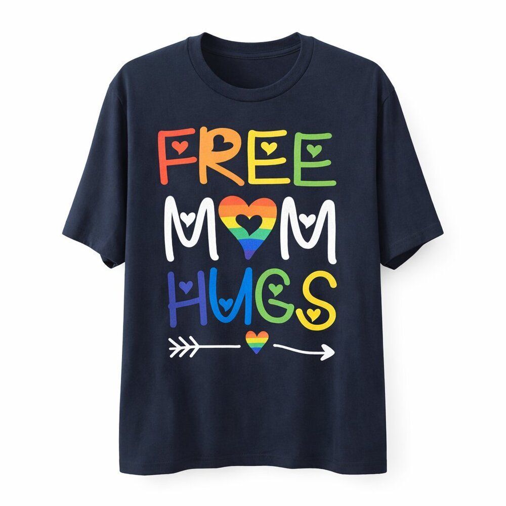 Free Mom Hugs tee